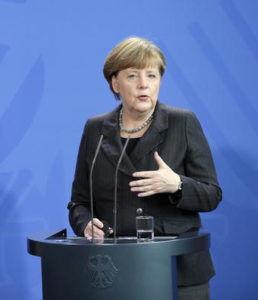 Angela Merkel © Emilio Esbardo per il Deutsch-Italia