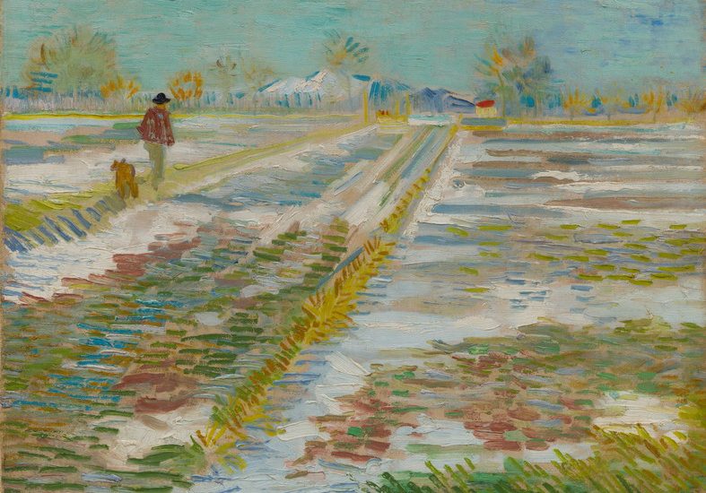 van Gogh Paesaggio con la neve © Solomon R. Guggenheim Foundation, New York