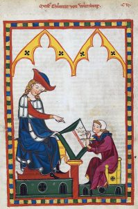 Codex Manesse - Konrad von Würzburg