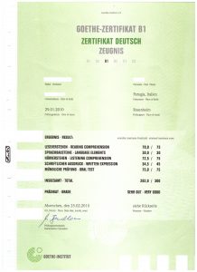 Il certificato B1 © il Deutsch-Italia
