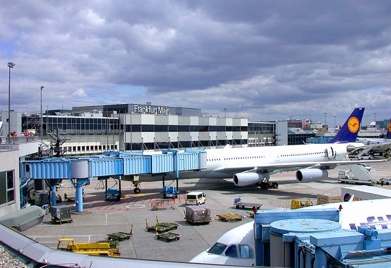 Aeroporto di Francoforte Terminal 1© CC BY-SA 3.0 Utilizator Arado, CC BY-SA 3.0 WC